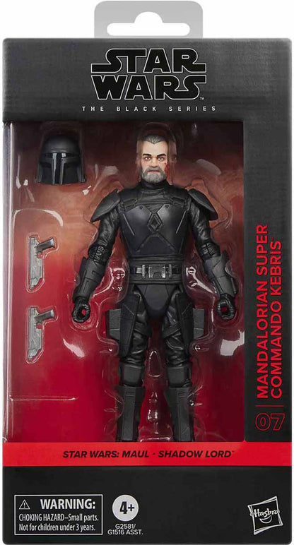 Star Wars The Black Series 6 Inch Action Figure (2026 Wave 3A) - Mandalorian Super Commando Kebris #07 (Pre-Order Ships Nov. 2026)