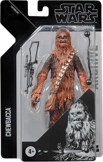 Star Wars The Black Series Archives 6 Inch Action Figure (2022 Wave 2) - Chewbacca (Sub-Standard Packaging)