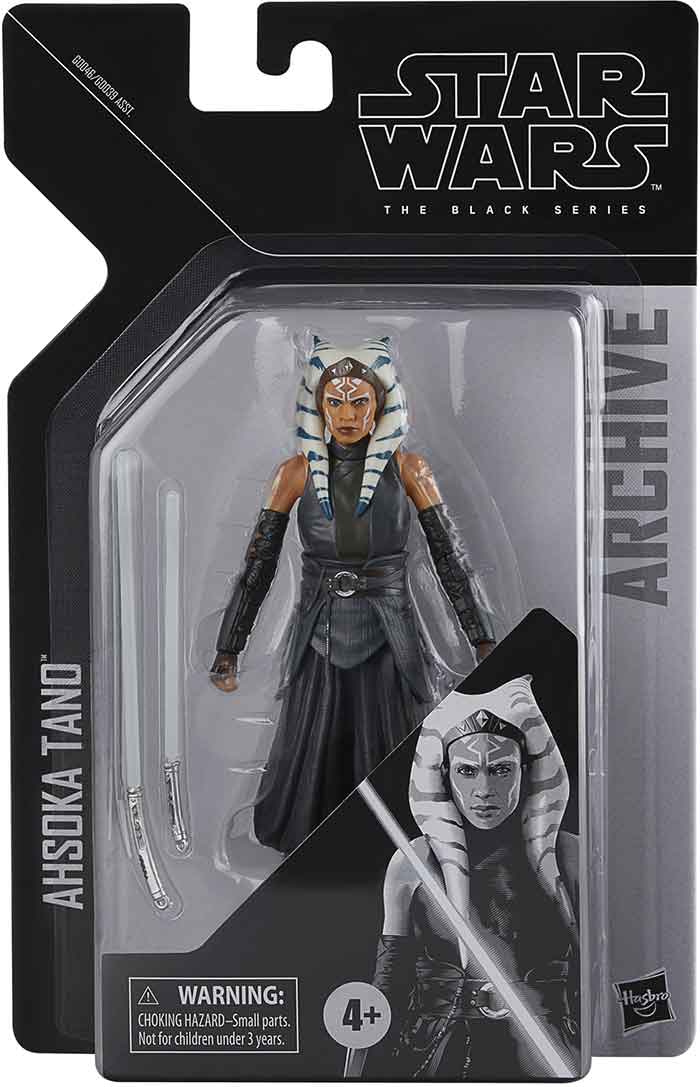 Star Wars The Black Series Archives 6 Inch Action Figure (2024 Wave 2) - Ahsoka Tano (Sub-Standard Packaging)