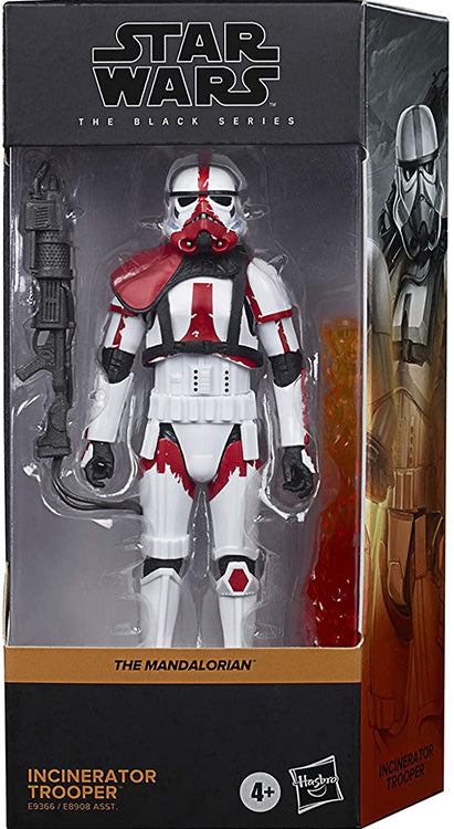 Star Wars The Black Series Box Art 6 Inch Action Figure Wave 2 - Incinerator Trooper (Sub-Standard Packaging)