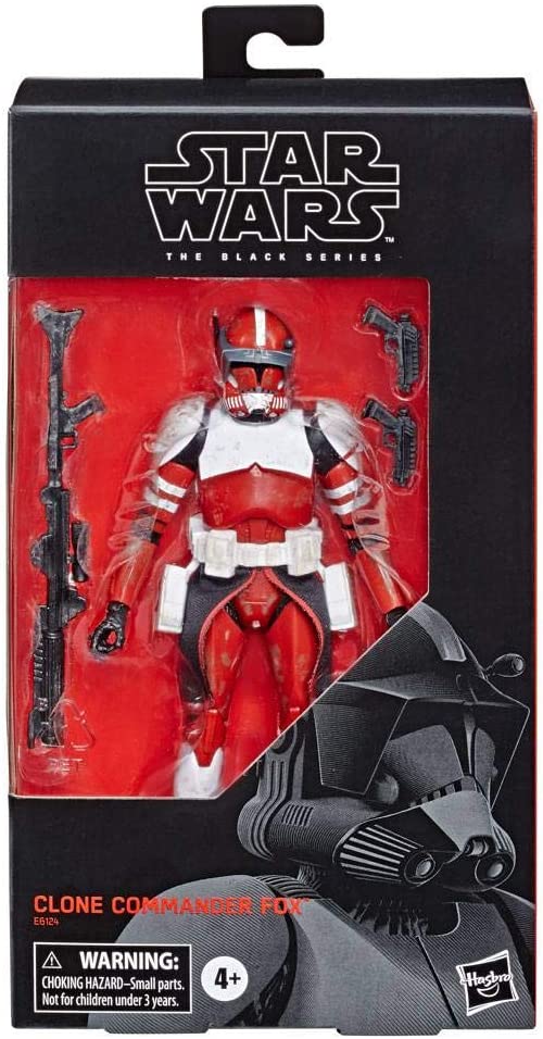 Star Wars The Black Series 6 Inch Action Figure - Clone Commander Fox Reissue