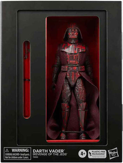Star Wars The Black Series 6 Inch Action Figure Deluxe Exclusive - Darth Vader (Poster Deco) (Sub-Standard Packaging)