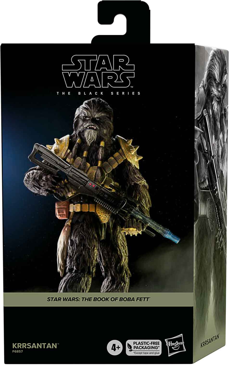 Star Wars The Black Series 6 Inch Action Figure Deluxe - Krrsantan (Sub-Standard Packaging)