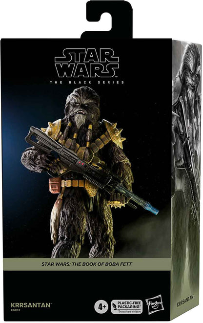 Star Wars The Black Series 6 Inch Action Figure Deluxe - Krrsantan (Sub-Standard Packaging)