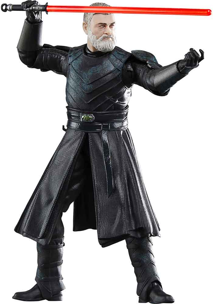 Star Wars The Black Series Disney+ Ahsoka 6 Inch Action Figure Box Art (2023 Wave 3B) - Baylan Skoll (Sub-Standard Packaging)