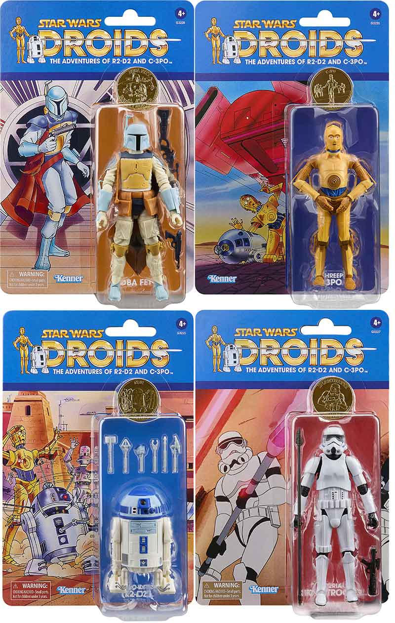 Star Wars The Black Series Droids 6 Inch Action Figure - Set of 4 (Pre-Order Ships Sept. 2026)