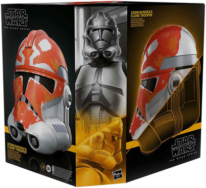 Star Wars The Black Series Life Size Prop Replica Electronic Helmet - 332nd Ahsoka's Clone Trooper Helmet (Previously Opened)
