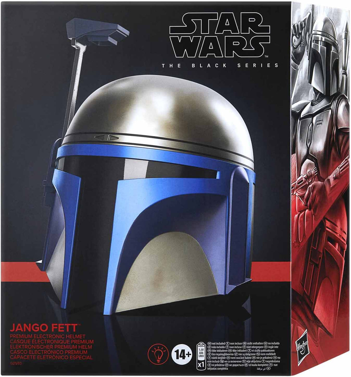 Star Wars The Black Series Life Size Prop Replica Electronic Helmet - Jango Fett (Pre-Order Ships Nov. 2026)