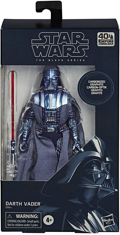 Star Wars The Black Series 6 Inch Action Figure Exclusive - Carbonized Darth Vader (Sub-Standard Packaging)