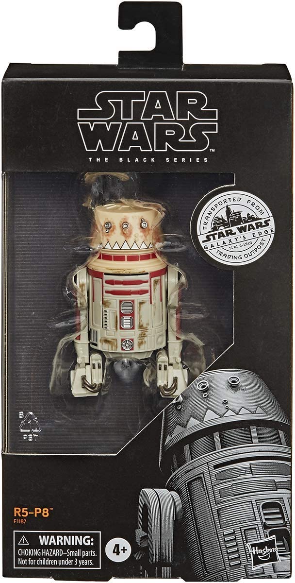 Star Wars The Black Series Galaxy's Edge 6 Inch Action Figure Exclusive - R5-P8 (Shelf Wear Packaging)