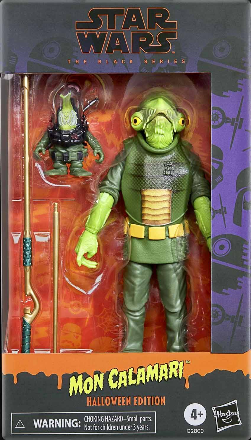 Star Wars The Black Series 6 Inch Action Figure Halloween Edition - Mon Calamari (Pre-Order Ships Sept. 2026)