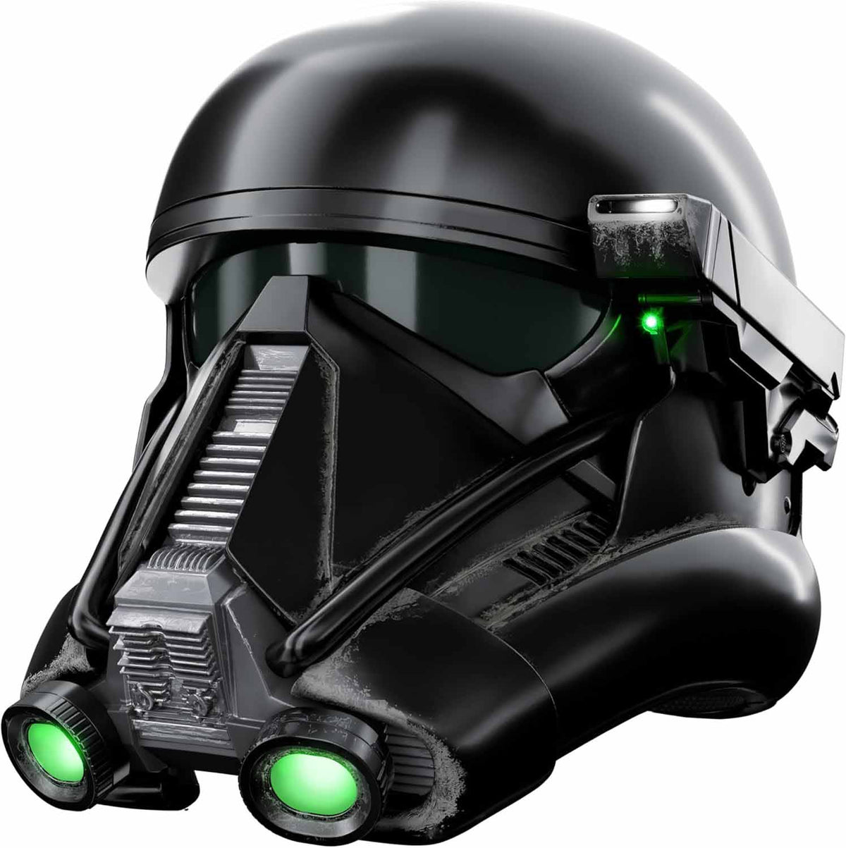 Star Wars The Black Series Life Size Prop Replica Rogue One - Imperial Death Trooper Premium Electronic Helmet (Openned Box Return Non Mint Packaging)