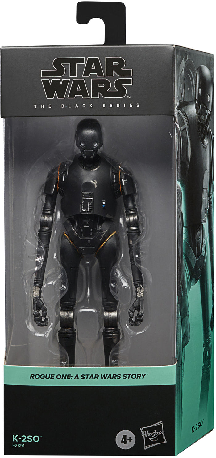 Star Wars The Black Series 6 Inch Action Figure Rogue One Wave - K-2SO (SHelf Wear Packaging)