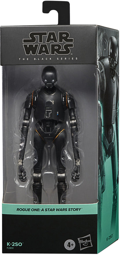 Star Wars The Black Series 6 Inch Action Figure Rogue One Wave - K-2SO (SHelf Wear Packaging)