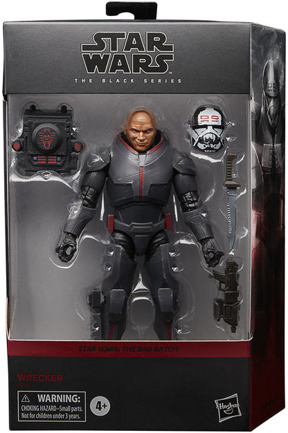 Star Wars The Black Series The Bad Batc 6 Inch Action Figure Box Art Deluxe - Bad Batch Wrecker (Sub-Standard Packaging)