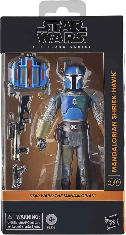 Star Wars The Black Series The Mandalorian 6 Inch Action Figure Exclusive - Mandalorian Shriek-Hawk