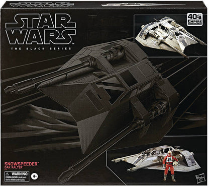 Star Wars The Black Series 6 Inch Vehicle Series - Snowspeeder with Dak Ralter (Shelf Wear Packaging)