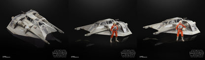 Star Wars The Black Series 6 Inch Vehicle Series - Snowspeeder with Dak Ralter (Shelf Wear Packaging)