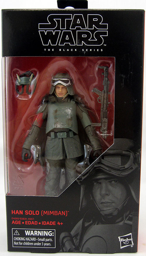 Star Wars The Black Series 6 Inch Action Figure Wave 31 - Han Solo (Mimban Mud Trooper) #78 (Shelf Wear Packaging)