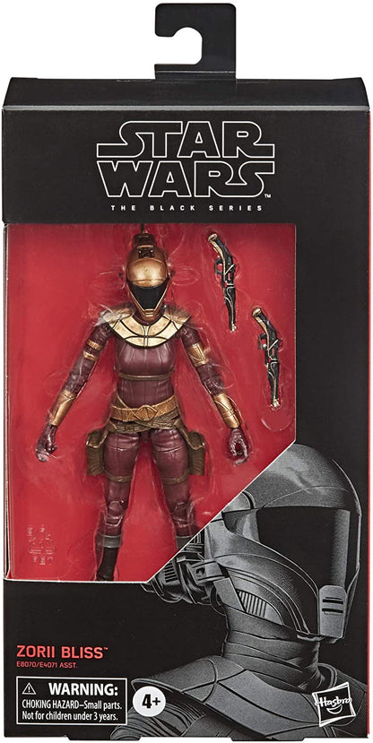 Star Wars The Black Series 6 Inch Action Figure Wave 35 - Zorii Bliss #103 (Shelf Wear Packaging)
