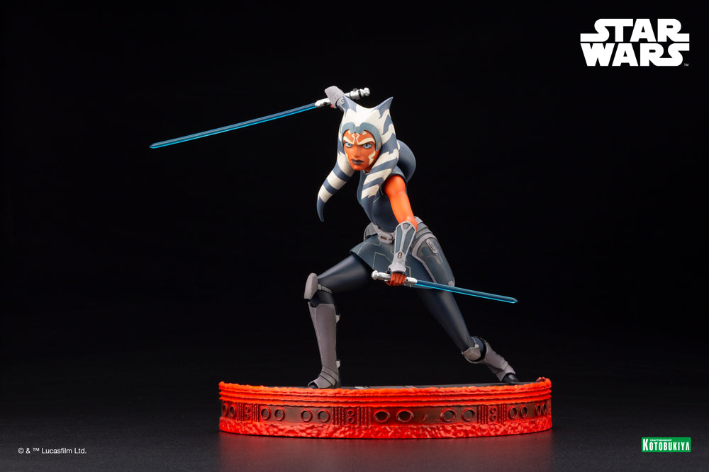 Star Wars The Clone Wars 7 Inch Statue Figure ArtFX - Ahsoka Tano