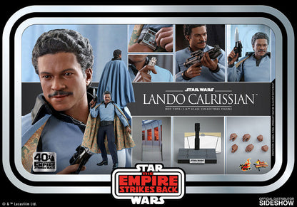 Star Wars The Empire Strikes Back 12 Inch Action Figure 1/6 Scale - Lando Calrissian Hot Toys 907059