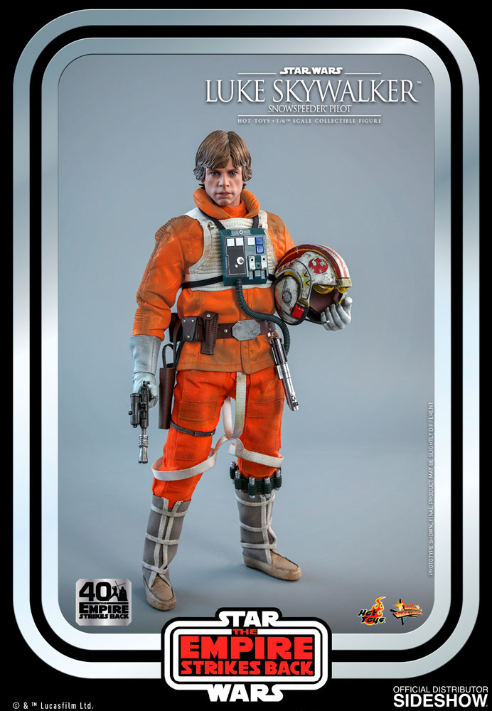 Star Wars The Empire Strikes Back 11 Inch Action Figure 1/6 Scale - Luke Skywalker Snowspeeder Pilot Hot Toys 906711