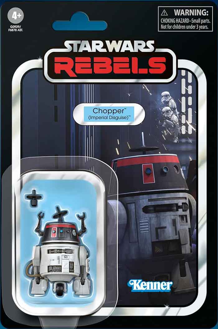 Star Wars The Vintage Collection 3.75 Inch Action Figure (2025 Wave 1B) - Chopper (Imperial Disguise)