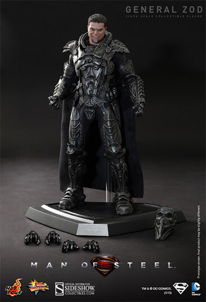 Superman Man Of Steel 12 Inch Action Figure MMS Series 1/6 Scale - General Zod Hot Toys (Previously Opened and Displayed)