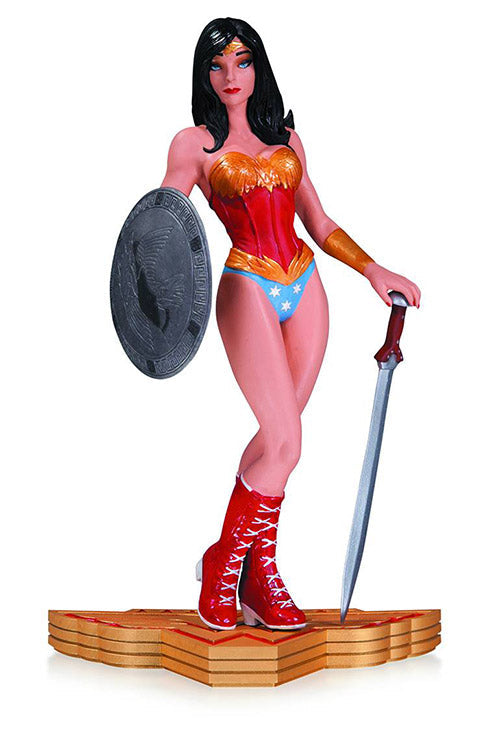 Wonder Woman Art Of War 7 Inch Statue Figure - Wonder Woman by Yanick Paquette (Sub-Standard Packaging)