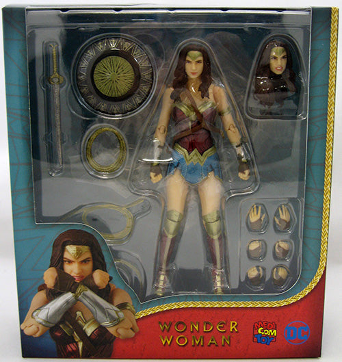 Wonder Woman Movie 6 Inch Action Figure Mafex Series - Wonder Woman (Shelf Wear Packaging)