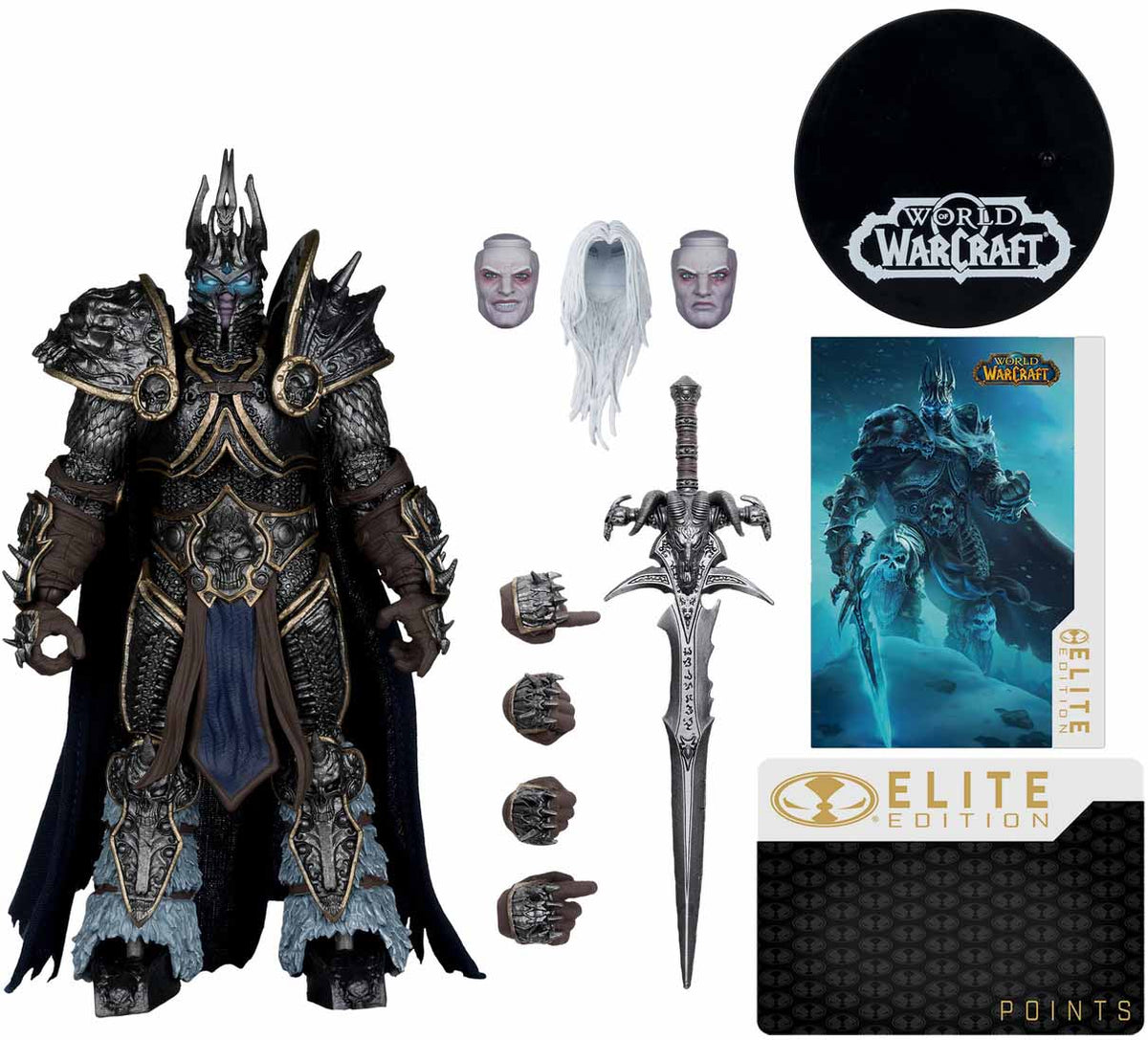 World of Warcraft 7 Inch Action Figure Elite Edition - The Lich King