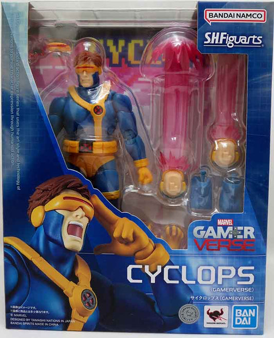 X-Men 6 Inch Action Figure S.H. Figuarts - Cyclops Gamerverse Reissue (Pre-Order Ships Feb. 2027)